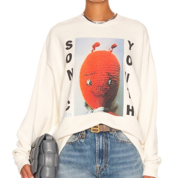 R13 Sonic Youth Oversized Sweatshirt - Picture 2 of 11